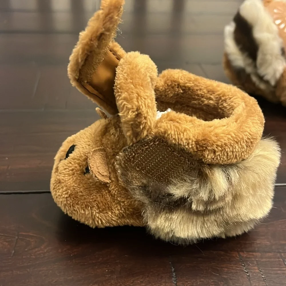 Ugg Australia I Bixbie Teddy Bear Stuffie Booties Boots Shoes Infant Baby Sz 0/1